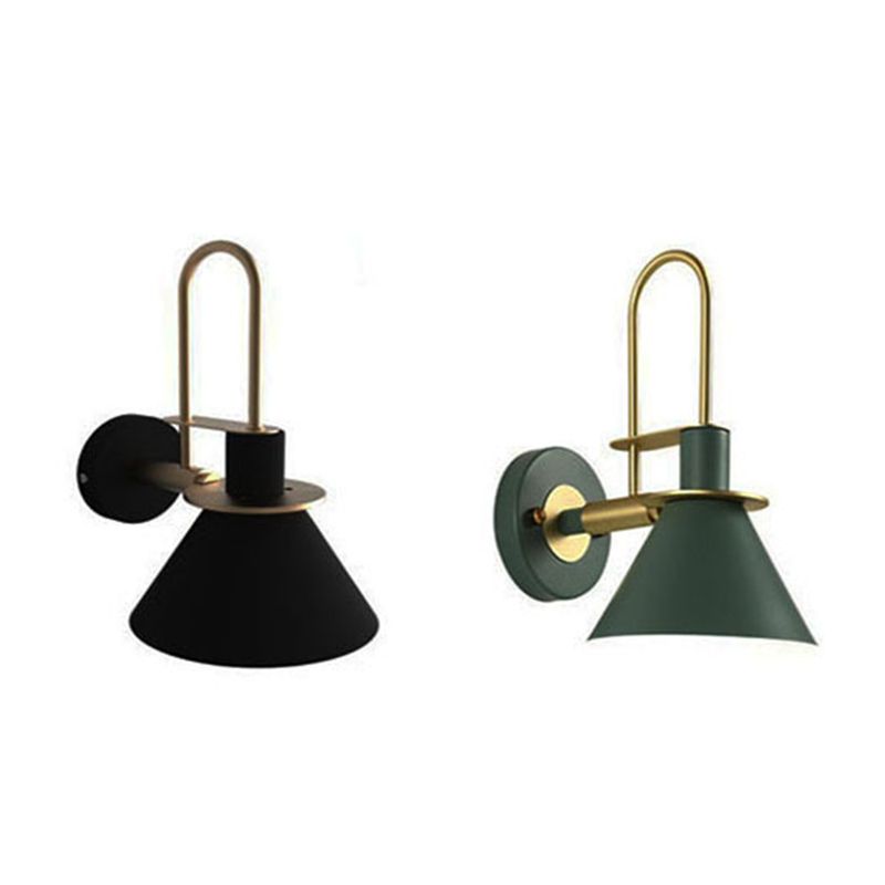 Accesorio de iluminación de pared nórdica Diconce de luz de pared de metal para dormitorio