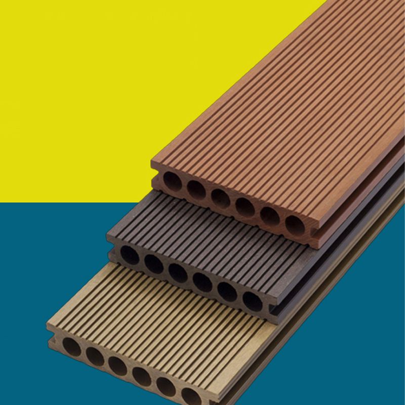 Composite Decking Tiles Garden Slat Nailed Patio Flooring Tiles