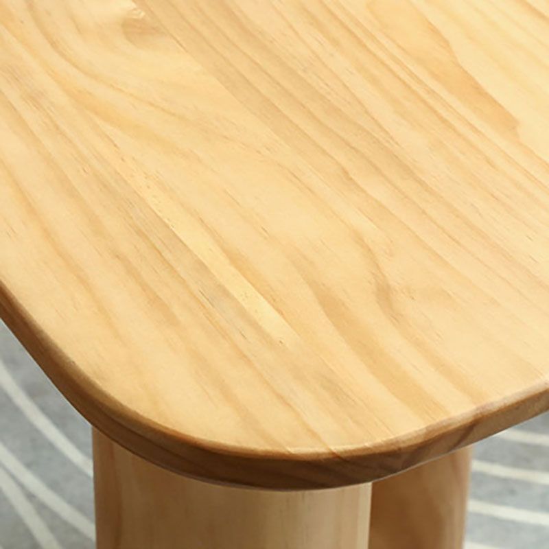 Solid Wood 1/2/5 Pieces Dining Set Modern Rectangle Dinette Table Set for Home Use