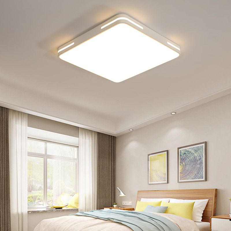 Modern Minimalist Style Flush Mount Light Fixture Acrylic Flush Mount Light for Living Room