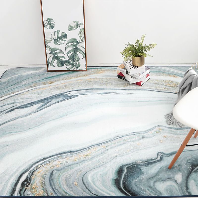 Ontwerper Woonkamer Tapijt Multi-kleuren Samenvatting Afdrukken Tapijten Polypropyleen Niet-slip rug machine Wasbaar gebied Tapijt