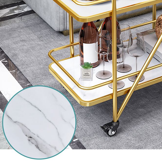 Rolling Contemporary Prep Table Wooden Prep Table with Storage