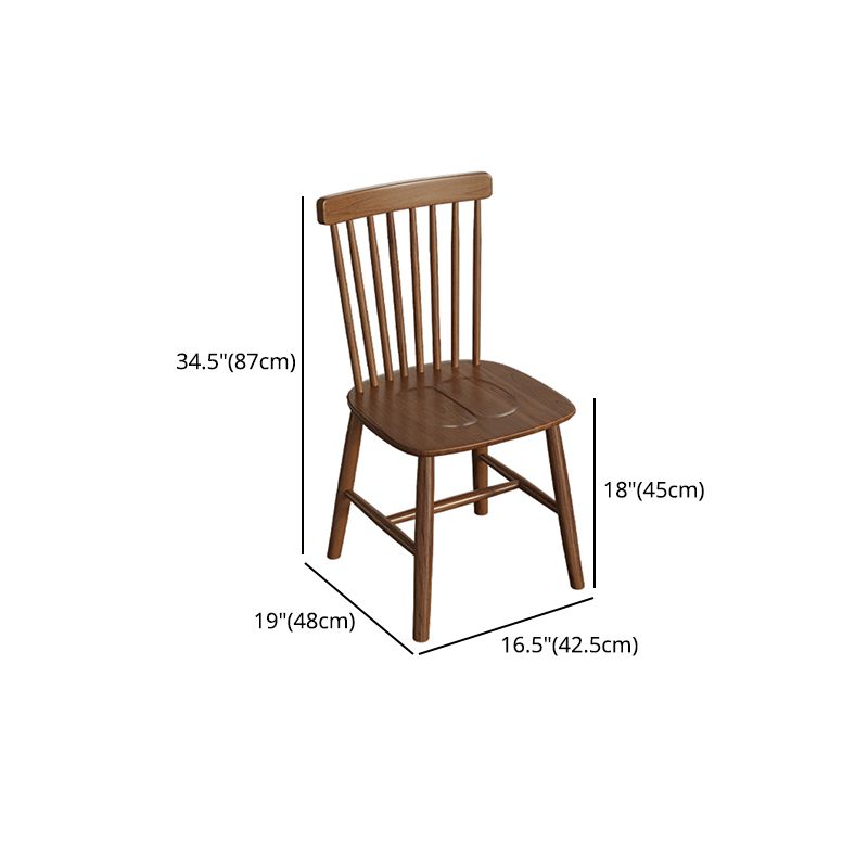 Modern 1/4/5 Pieces Rectangle Dining Set Solid Wood Dining Table with Chairs