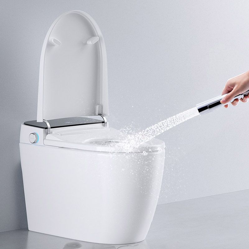 Floor Mounted Toilet One-Piece Toilet Siphon Jet Porcelain Toilet Bowl