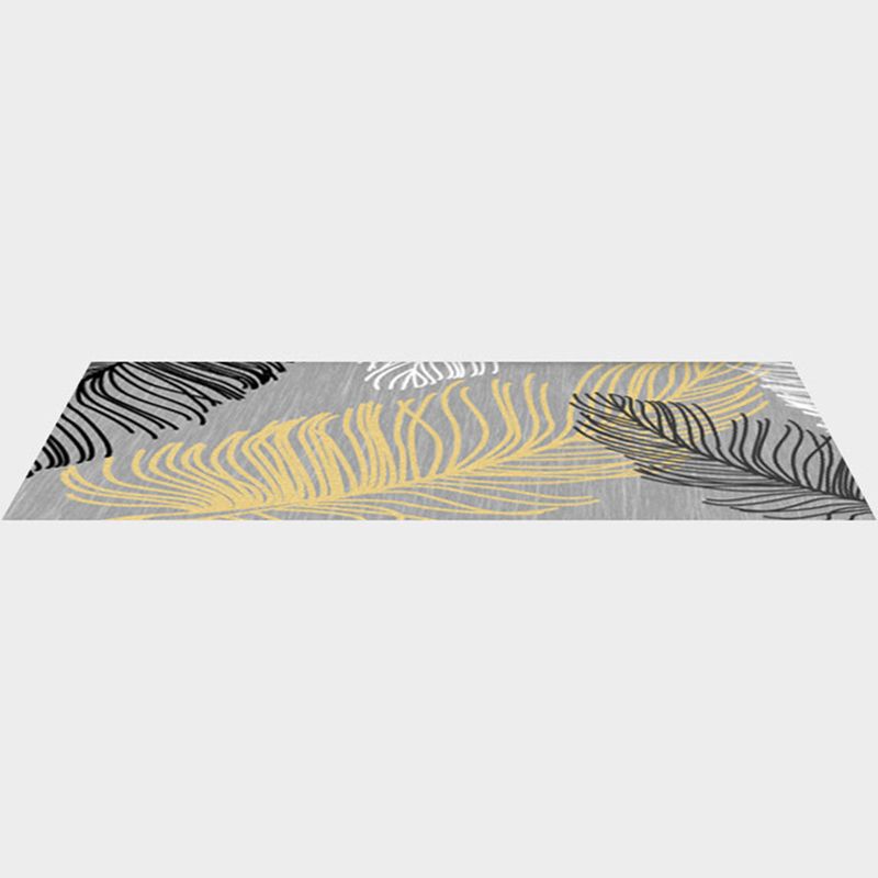 Modern Animal Pattern Rug Simplicity Carpet Polyester Stain Resistant Carpet for Living Room