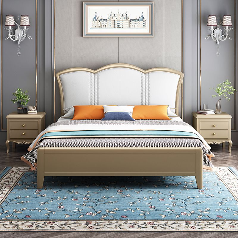 Traditional Oak Night Table Drawer Storage Nightstand for Bedroom