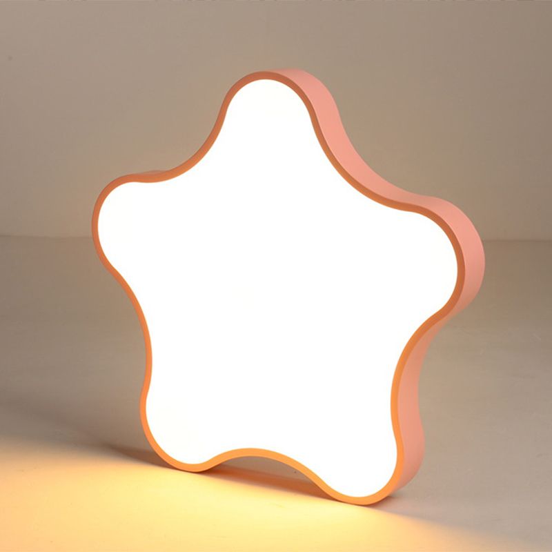 Star Flush Mount Light Fixtures 1 Light Metal Contemporary Ceiling Lights Flush Mount