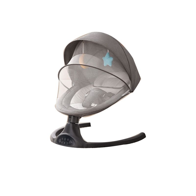 Electric Bedside Oval Bassinets Washable Side Crib Machine for Bedroom