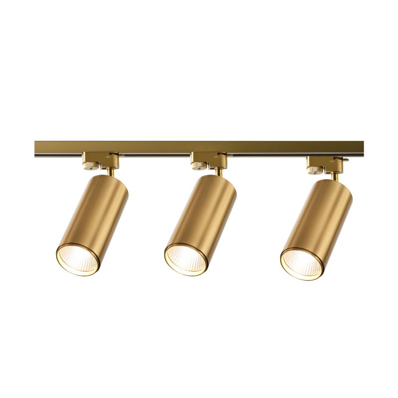 Plafonnier LED sur Rail de forme cylindrique, montage encastré en aluminium, Style Simple et moderne, pour magasin de vêtements
