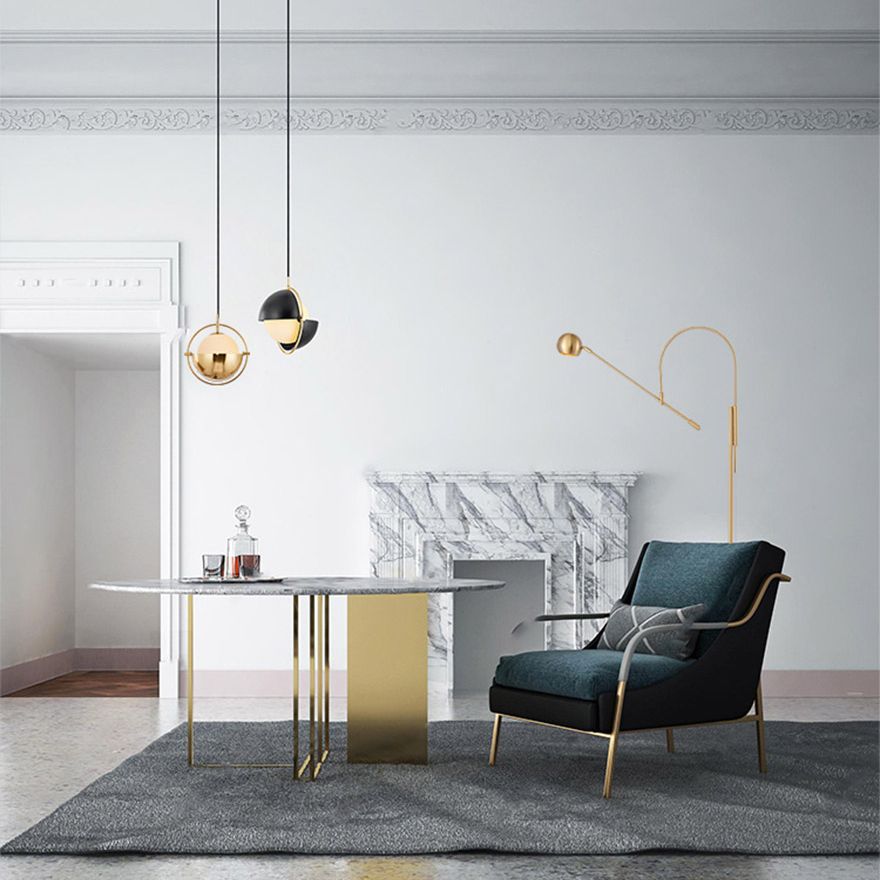 Modern Creative Creative Globe a sospensione Light METAL LAMPAGGI