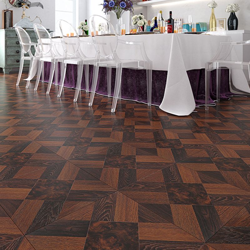 Piso laminado vintage Piso laminado de madera interior de madera para sala de estar