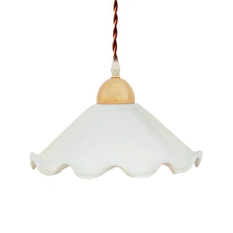 Schüsselform hängend Beleuchtung Industrial Style Glass 1 hängende Lampe für Veranda