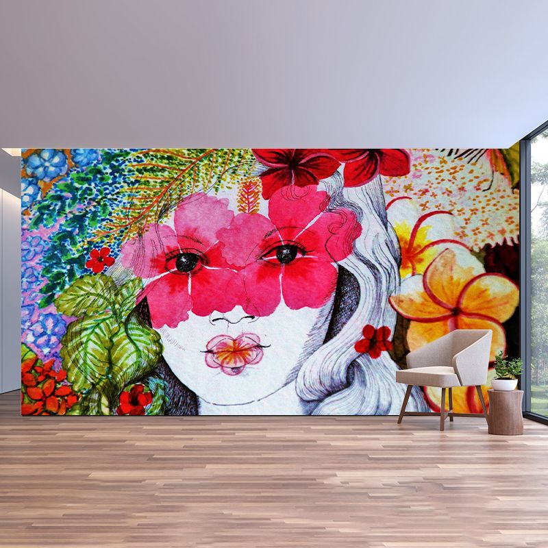 Environment Friendly Mural Wallpaper Portraiture Bedroom Wall Mural