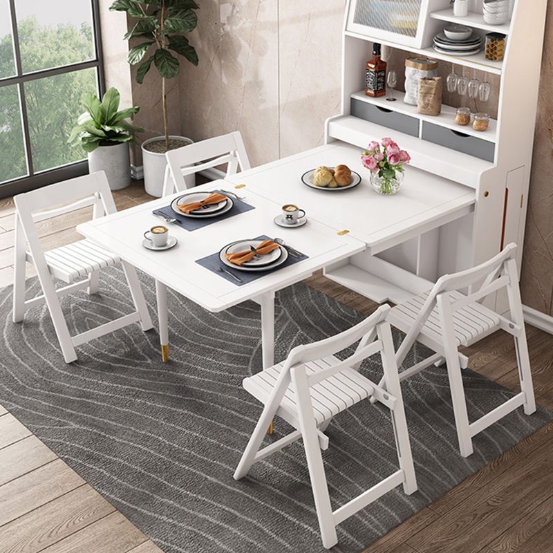 1/3/5 Pieces Modern Wooden Multi Purpose Dining Set for Home