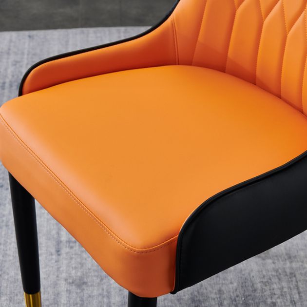 Solid Wood Modern Home Dining Chair Matte Finish Parsons Side Chair