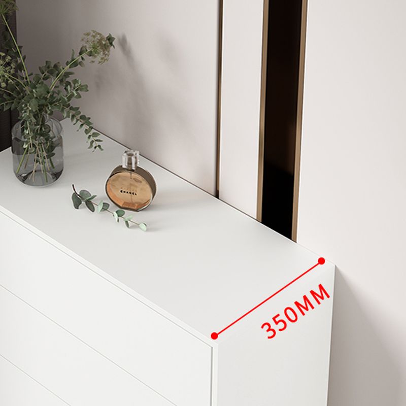 13.65-inch W Modern Storage Chest Dresser Manufactured Wood Storage Chest