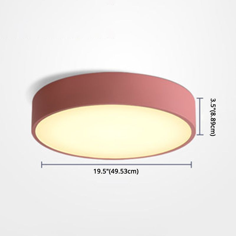 Ronde inbouwverlichting 1-lichts aluminium minimalistische inbouwplafondverlichtingsarmaturen