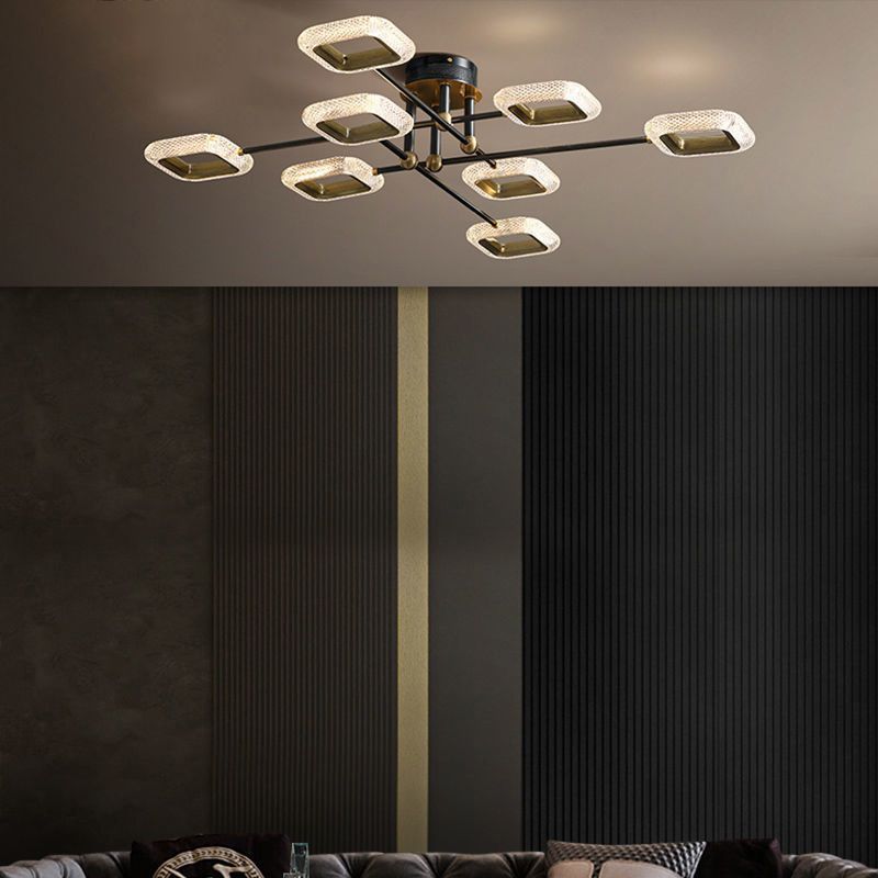 Modern Ceiling Lamp Minimalist LED Flush Mount Light Fixture for Bedroom