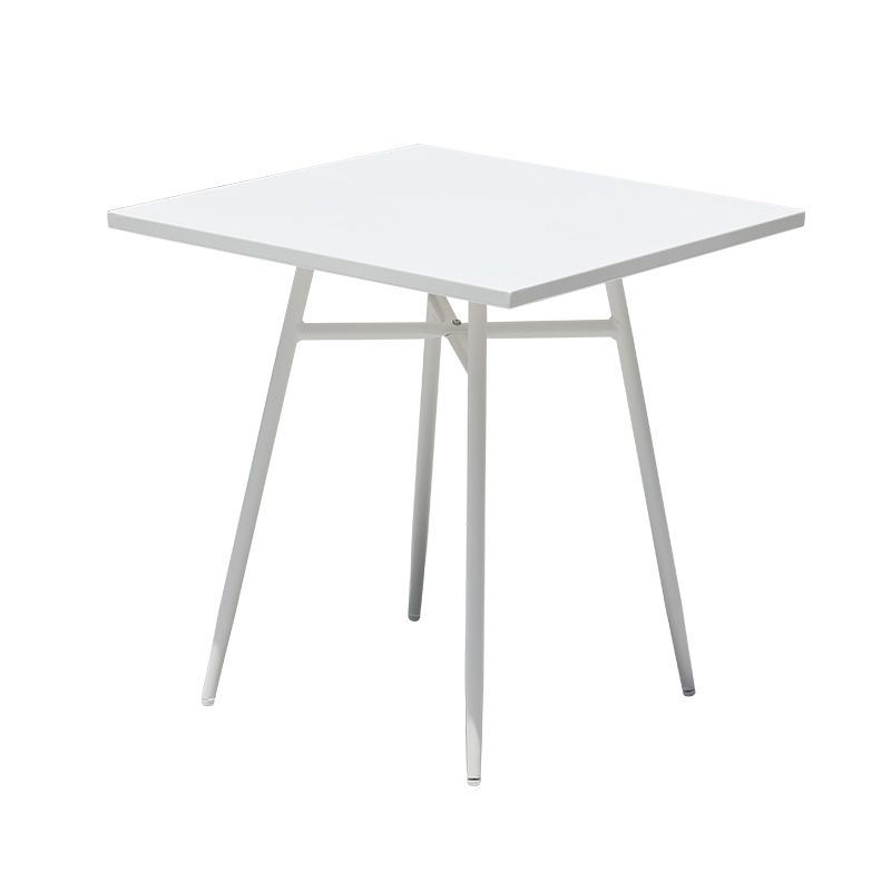 White Round Patio Dining Sets Boho 1/2/3/5/7 Pieces Dining Table Set