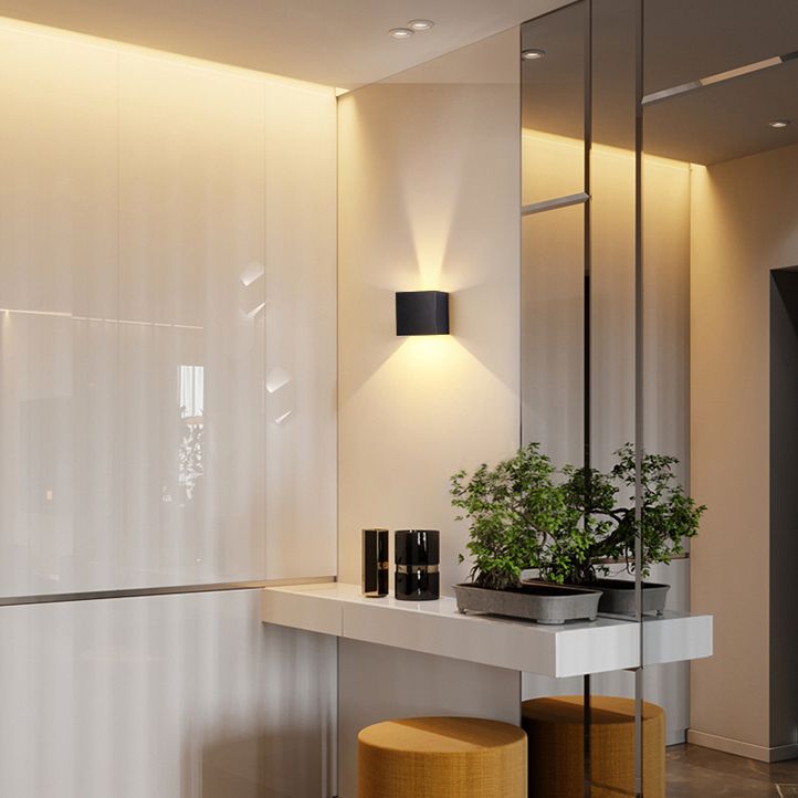 Modern Wall Mount Lamp Nordic Simple Square Wall Sconce Light Fixture for Living Room