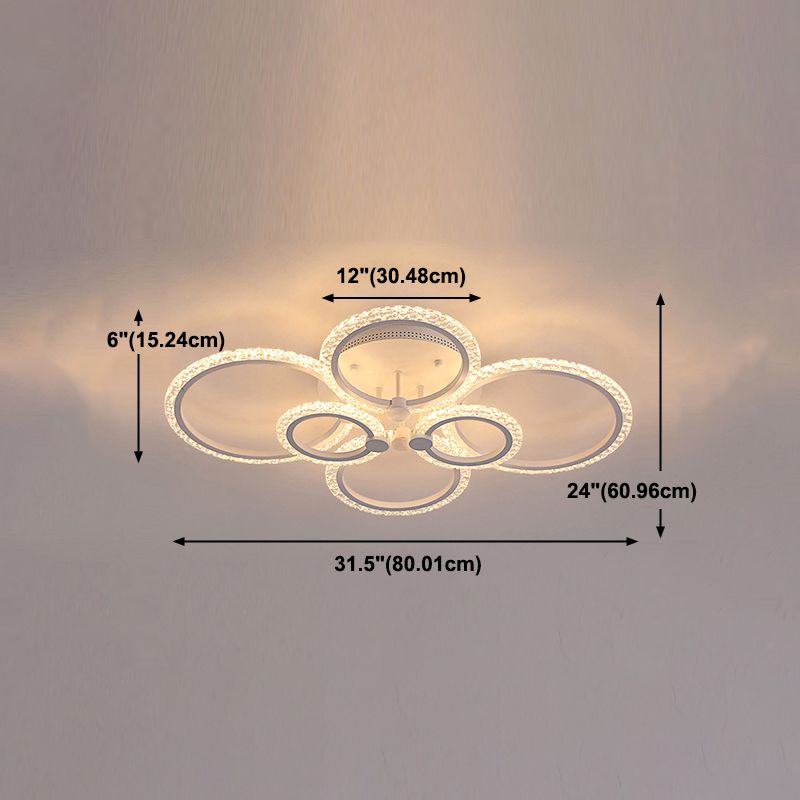 Luz de techo de estilo moderno Luz de montaje lineal de montaje lineal para sala de estar