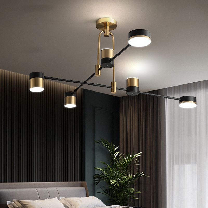 Lampada il lampadario Sputnik Light Segnalizzazione moderna Simplicità Acrilico Acrilico Illuminazione per il ristorante