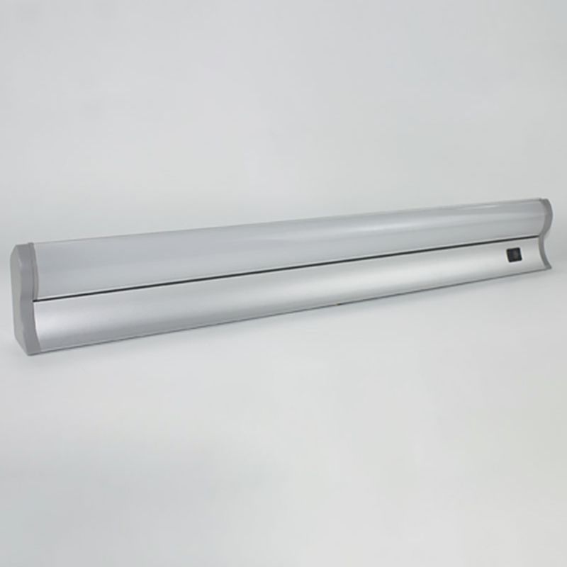 Modern Straight Mirror Light Waterproof Aluminum 1 Light Wall Sconce for Bathroom