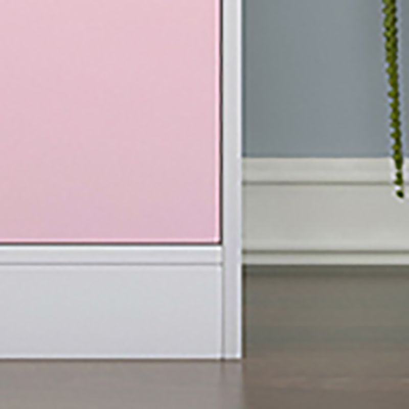 Contemporary Standard Bookshelf Wooden Closed Back Bookcase with Rectangular Shelves