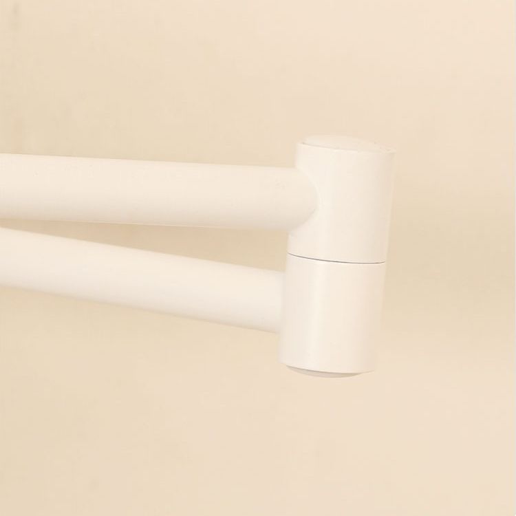 Wooden Cylindrical Wall Light in Modern Creative Style Lacquered Iron Extendable Wall Lamp