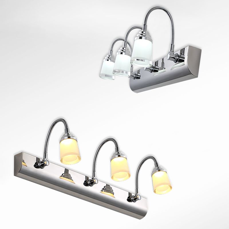 Metal Adjustable Modern Wall-Mounted Light Vanity Wall Light Sconces for Bathroom