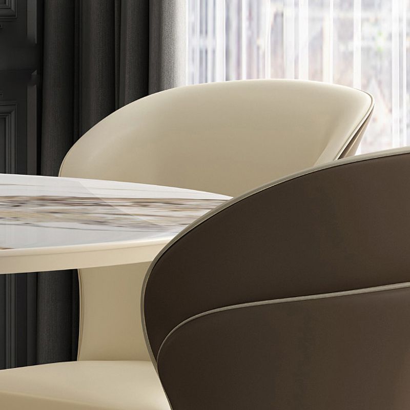 Chaise de salle à manger en bois massif de Style nordique, fauteuil à oreilles pour usage domestique