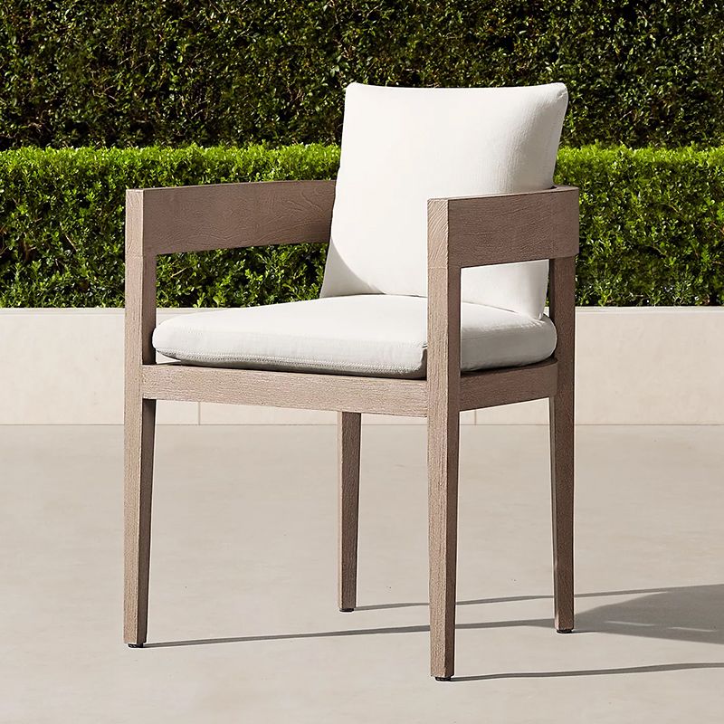 1/5/7 Pieces Patio Dining Table Set Solid Wood Patio Dining Sets