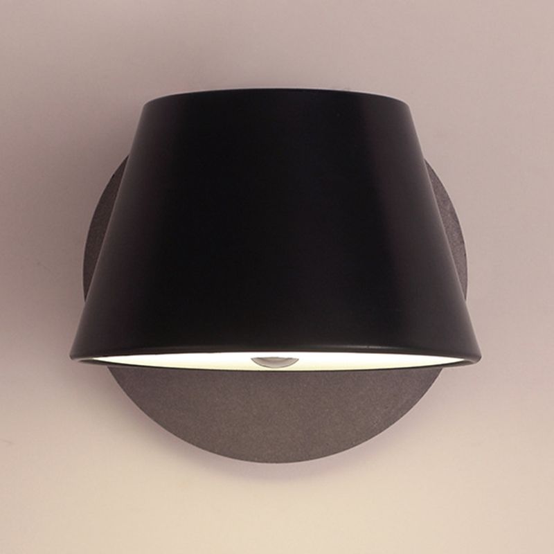 Nordic Style Metal Wall Light Colorful Rotatable Reading Wall Sconce for Bedroom