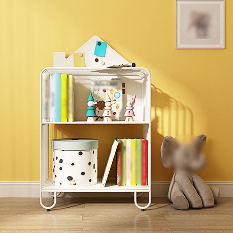 Modern Style Metal Bookshelf Etagere Open Shelf Bookcase for Home