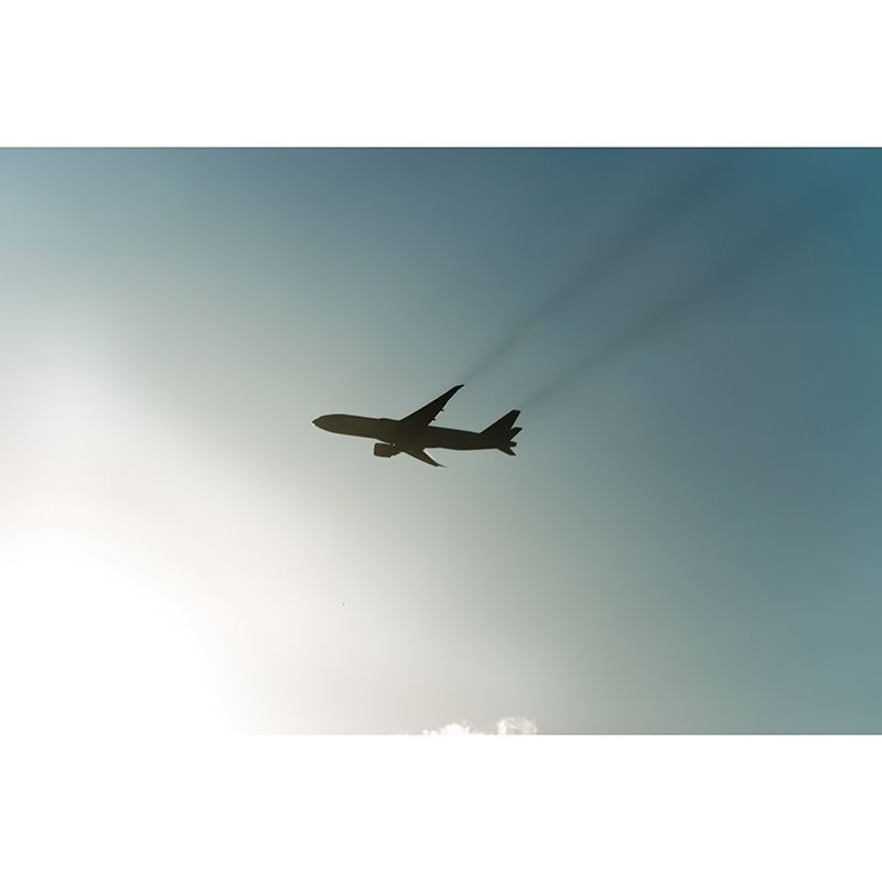 Air Plane Mural Wallpaper for Sleeping Room Decoration, Personalized Size