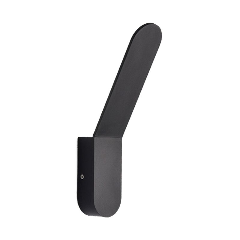 Luce rondella a parete di piega bianca/bianca con forma ovale illuminazione calda/bianca LED SCONCE MALOTTO MOLTO PER CORRIDORE