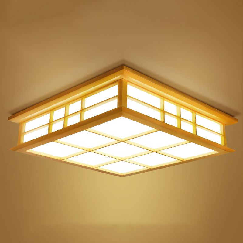 Fixations de l'éclairage de l'installation de l'éclairage de la place moderne 1-lumière beige sur le mont Lamp avec Shade Acrylique