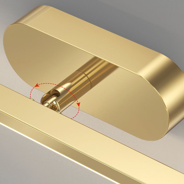 Teste singole fullponi a parete a filo in lampada a sconde moderna nera/in ottone