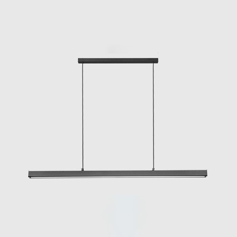 Simple LED Island Light Modern Style Hanging Light for Dining Room