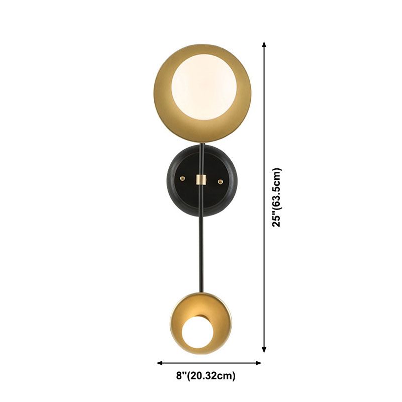 Lampade a parete a 2 luci a muro armato contemporaneo per soggiorno per soggiorno