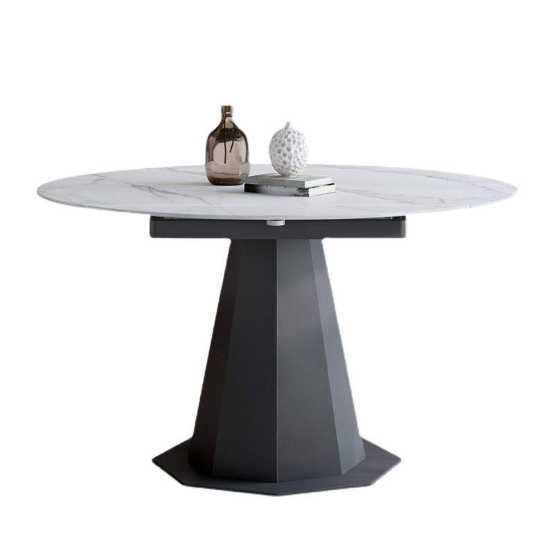 Modern Round Stone Dining Table Set 1/2/5/7 Pieces Dining Set for Home Use