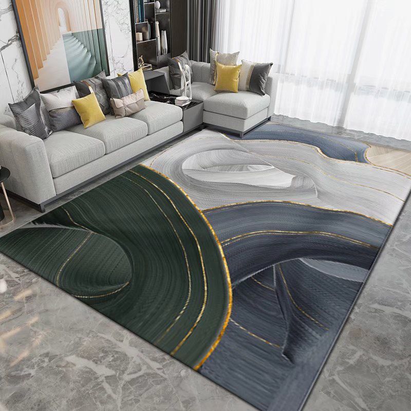 Modern artistiek patroon Tekenpatroon Polyester binnen tapijt vlekbestendig gebied Teken voor woonkamer