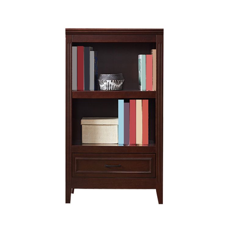 Modern Style Bookshelf Solid Wood Standard Shelf Bookcase for Home