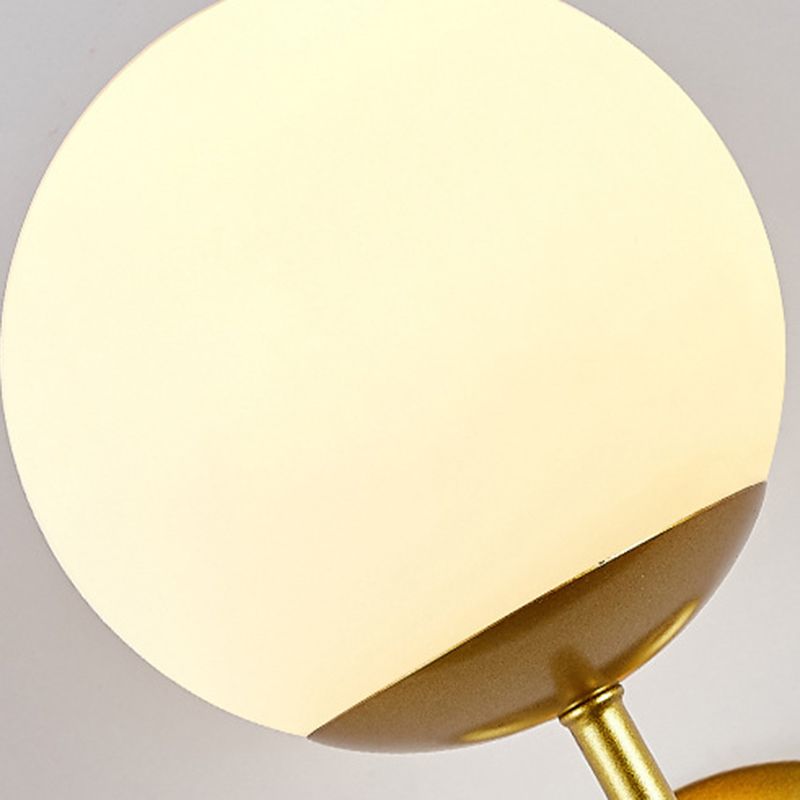 Nordic Style Metal Vanity Light Ball Shape Vanity Lamp for Shower Room