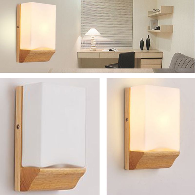 Spherical Wall Disconce Japanese Glass 1 Light Sponces con control inteligente