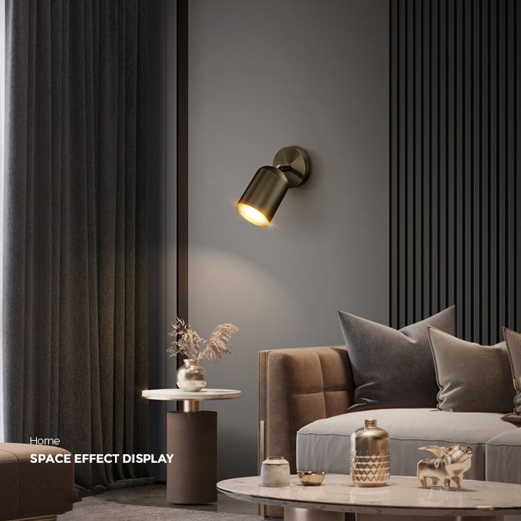 Contemporary Reading Wall Sconce 1-Light Wall Mounted Lighting for Bedroom