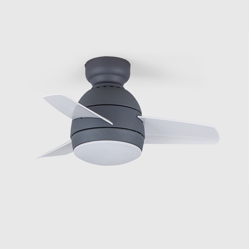 Modern Style Ceiling Fan Lamp Metal 1 Light Ceiling Fan Lighting for Children's Room