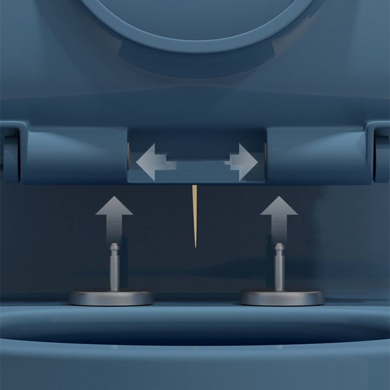 Water-saving Siphon Toilet Ceramic Elongated Dual Flush Household Toilet