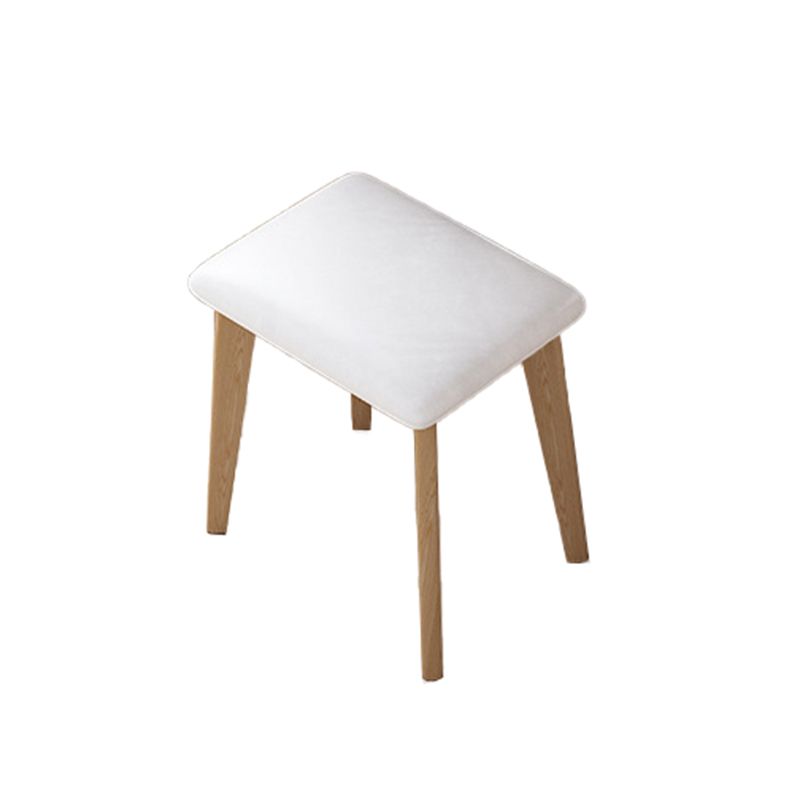 4-Drawers Mirrored Dressing Table Glass Top Make-up Vanity Stool Set