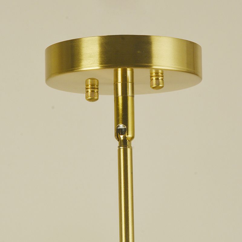 Contemporary Simplicity Sputnik Pendant Light Fixture Translucent Glass Hanging Pendant Light for Restaurant